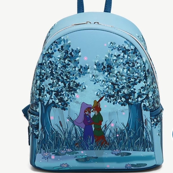 NWT Loungefly Robin Hood Mini Backpack - Picture 6 of 12